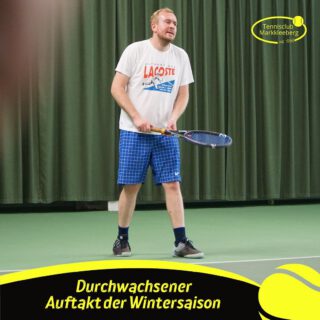 Ja Hans, das hätte besser laufen können! An unserer Nr. 2 lag es nicht, doch am Ende musste sich die 1. Herren zum Auftakt der Wintersaison auf ungeliebtem Hartplatz dem Team des SV Schleußig mit 2:4 geschlagen geben. Am Ende fehlten drei kleine Spiele, um die drohende Niederlage in den Doppeln noch abzuwenden. Besser schlugen sich die Damen 50, die beim 3:3 gegen Makranstädt nach kleinen Punkten den Sieg erringen konnten und vorerst auf Tabellenplatz 2 springen! 
#tennis #leipzigtennis #markkleeberg #leipzig #gemeinsamtennis #team #STV #punktspiel #wintersaison #saisonauftakt #sachsentennis #sogehtsaechsisch #sogehtsächsisch #laz #tcmarkkleeberg