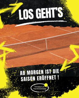 Endlich ist es soweit, unsere Plätze sind aus dem Winterschlaf erwacht und warten ab morgen auf die ersten Trainingseinheiten 😍🥎 Wir danken an dieser Stelle den vielen fleißigen Helfern für die Instandsetzung unserer Anlage, alle Generationen 16 bis 86 waren tatkräftig vertreten 😁💪.

Bitte geht in den ersten Wochen vorsichtig mit den noch weichen Plätzen um, beseitigt Platzfehler direkt und nutzt für die Platzpflege zwischen und nach dem Spielen den Platzbesen!

PS: Am Sonntag ab 14 Uhr ist die Anlage wegen der gemeinsamen Aufstiegsfeier und Saisonvorbereitung von Mixed- und Herrenteam für den allgemeinen Spielbetrieb gesperrt...

PT

#tennis #gemeinsamtennis #zusammentennis #leipzigtennis #leipzig #markkleeberg #sogehtsächsisch #sogehtsaechsisch #saisonauftakt #saisonstart #frühling #stvtennis #arbeitseinsatz #filzkugel #leipzigtennis