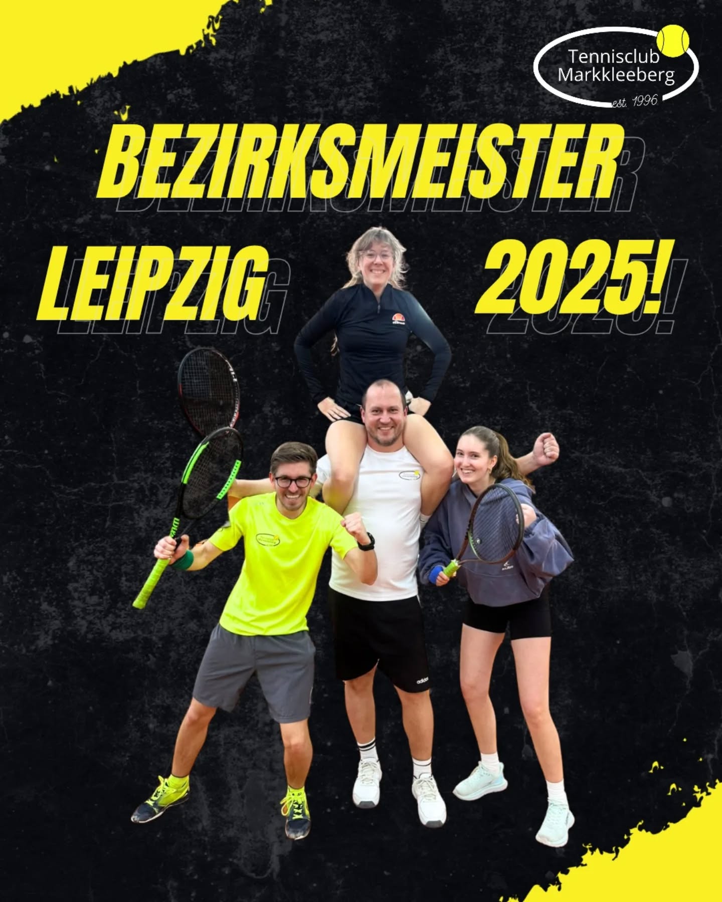 Was war das denn bitte für eine grandiose Saison?? 🤩 Unser Mixedteam durfte gestern mit etwas Verspätung über die seinen ersten Bezirksmeistertitel freuen. Gestartet mit der Devise Klassenerhalt hätten wir uns nicht träumen lassen, dass da mehr drin ist! Umso schöner, dass sich Spaß, Zusammenhalt und die nötige Portion Glück diesmal ausgezahlt haben. 🥇😊 

Nach Platz 2 in der Bezirksklasse 2024 und dem Aufstieg in die @saechsischertennisverband - Bezirksliga im Vorjahr darf das Team nun erstmals auch über einen richtigen Titel jubeln! 🤩 

Nach 5 Saisonspielen trennt uns bei jeweils 2 Siegen, 3 Unentschieden und 7:3 Tabellenpunkten gerade einmal ein Match vom ärgsten Verfolger aus Oschatz. An dieser Stelle ein dickes Chapeau und ein kleines Sorry an unsere Freunde vom @oschatzer_tennisverein. Auch von euch war das eine tolle Saison! 😁💪🏻👋🏻

Wir sagen DANKE an Sophie, @freifrau_von_borstel , @fiona_p77, @amelie.brue, @janitafranke_, @10xbuter , Peter, @liamhfr und Pascal für ihre Einsätze auf dem Court 💪🏻

PS: m Sommer wird dann erstmals auch wieder eine TCM-Mixed an den Start gehen :D

#bezirksmeister #markkleeberg
#leipzig #champion #tennis

PT