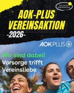 Wir haben in den letzten zwei Monaten an der AOK Vereinsaktion teilgenommen und wollen unseren Mitgliedern Danke für eure Unterstützung sagen! 
Insbesondere zwei besondere Aktionen sind dabei zu erwähnen: 

1. Unsere Mitglieder waren aufgerufen, möglichst viele An- und Abreisen zum Tennisplatz und zu den Spielen per #Rad zu bewältigen. Und wir waren von der schieren Anzahl richtig geflasht! An keinem einzigen Trainingstag waren die Fahrradständer leer - egal bei welchem Wetter. Gut für euch und gut für's Klima!

2. Bereits zum Pfingsturnier im Mai lief die Aktion #salattag an! Beim traditionellen Mitbringbuffet unserer Mitglieder wurde ganz besonders auf gesunde, salatreiche und pflanzenbasierte Ernährung geachtet. Und was sollen wir sagen, dieser leckeren Salate sind fast alle leer geworden!

Ein großes Danke geht an alle Beteiligten und an @aokplus!

#gesund #aokplus #vereinsaktion 
PT
