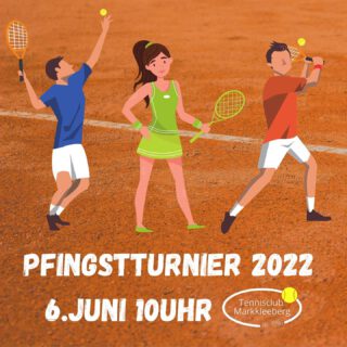 Bald ist es wieder soweit, unser traditionelles Pfingstturnier steht an! Sowohl Gäste als auch Mitglieder ab 16 Jahren sind herzlich eingeladen, im rundenweise ausgelosten Spaß-Mixed-Doppel um den beliebten Wanderpokal zu kämpfen und die Freude am Tennis zu zelebrieren. Nach Essen vom Grill sowie dem durch die Mitglieder gestellten Buffet kann am Nachmittag zu freiem Spiel übergegangen werden. Anmeldung per Mail, per DM oder durch Eintragung in die Liste auf der Anlage, für Gastspieler fällt eine kleine Verpflegungskosten- und Startpauschale von 5 Euro an. #tennis #sogehtsaechsisch #markkleeberg #weareback #sportfuersachsen