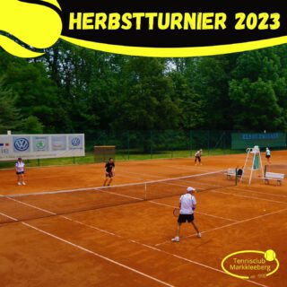 Die aktive Saison neigt sich langsam aber sicher ihrem Ende zu – dennoch wollen wir mit unserem traditionellen Herbstturnier ein letztes großes Highlight des Jahres 2023 begehen. Am 17.09. ab 10 Uhr wird wieder im bekannten gemischten Schleifchenformat um Punkte gekämpft. Die Anmeldung erfolgt über die Listen auf der Anlage, per DM oder Mail. Wir freuen uns über Beiträge zum Buffet (siehe Listen) und hoffen auf rege Beteiligung von Mitgliedern und Gastspielern. Es fällt ein Startbeitrag von 5€ pro Person an. #herbstturnier #schleifchenturnier #turnier #saisonabschluss #doppel #gemeinsamtennis #sogehtsaechsisch #sogehtsächsisch #sachsentennis #leipzig #markkleeberg #gäste #sonne #leipzigtennis #