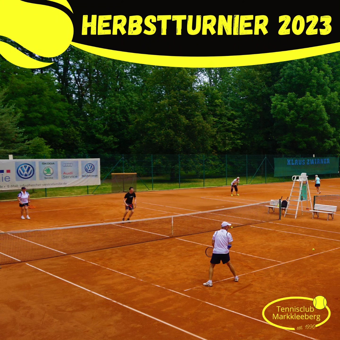 Die aktive Saison neigt sich langsam aber sicher ihrem Ende zu – dennoch wollen wir mit unserem traditionellen Herbstturnier ein letztes großes Highlight des Jahres 2023 begehen. Am 17.09. ab 10 Uhr wird wieder im bekannten gemischten Schleifchenformat um Punkte gekämpft. Die Anmeldung erfolgt über die Listen auf der Anlage, per DM oder Mail. Wir freuen uns über Beiträge zum Buffet (siehe Listen) und hoffen auf rege Beteiligung von Mitgliedern und Gastspielern. Es fällt ein Startbeitrag von 5€ pro Person an. #herbstturnier #schleifchenturnier #turnier #saisonabschluss #doppel #gemeinsamtennis #sogehtsaechsisch #sogehtsächsisch #sachsentennis #leipzig #markkleeberg #gäste #sonne #leipzigtennis #