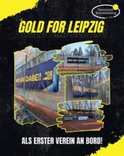 Wir glauben an den Traum Olympischer Spiele in Leipzig! 🥇🥈🥉🏆 Und deswegen hängen bereits seit Anfang März Banner mit unserem Bekenntnis zur Kampagne "Gold for Leipzig" @goldforleipzig an unseren Zäunen - wir waren damit echte Vorreiter in Markkleeberg! Mittlerweile hat sich auch die Stadt angeschlossen 😎 Wir schicken damit eine Botschaft nach ganz Sachsen: Olympia ist möglich!

#olympia #goldforleipzig #olympicgames #leipzig #markkleeberg 

PT